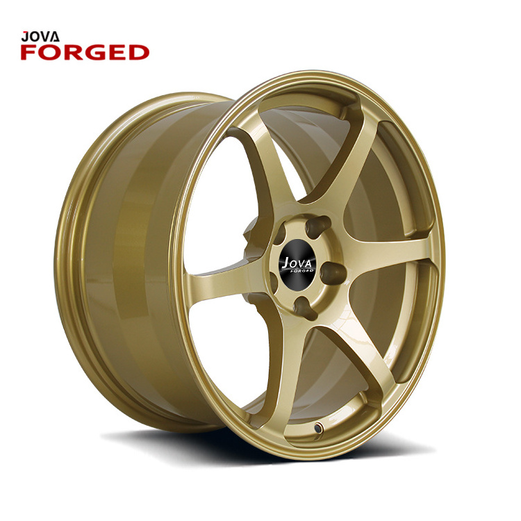 24K Gold Colored Japan Racing Nice Rims Big Alloy Ccw 18 Inch Wheel Rim 5x130