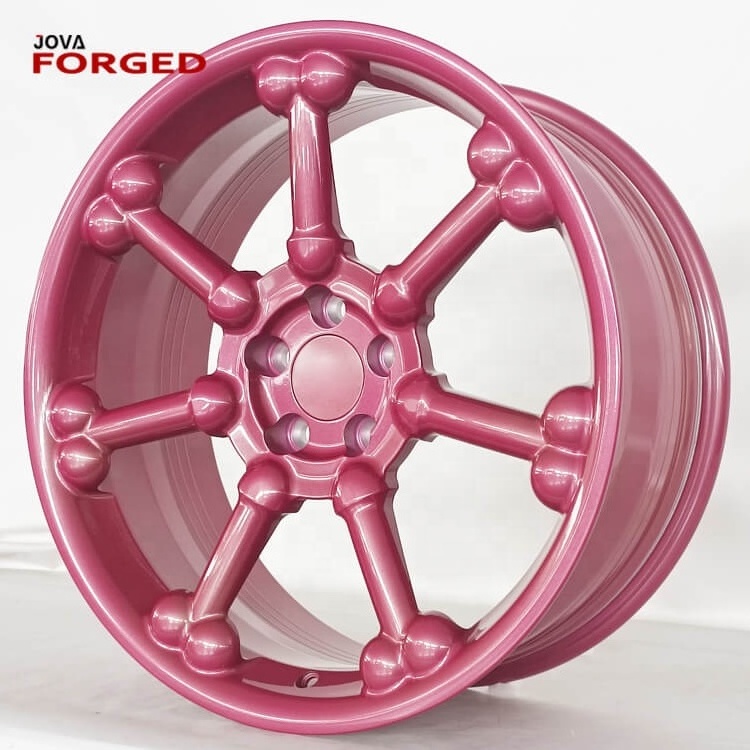 Hot Sale Jdm Rims Passenger Car Wheels Mirror Rose Pink Alloy Wheels For Infiniti Q50