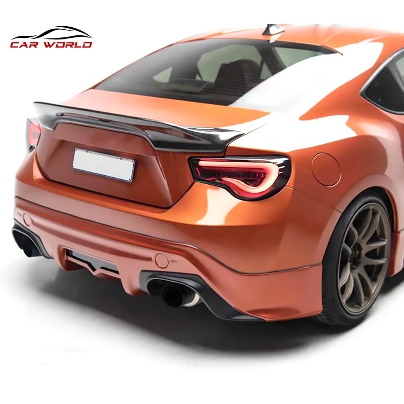 Carworld Car Body kit For Toyota GT86 TRD Style Front Lip Rear Lip Side skirts GT86 Car Kit ABS High Material