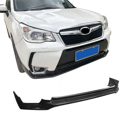 Car Body Kit For 2013-2018  Subaru Forester Sti Front Lip ABS Plastic High Material No Color Subaru Forester Bumper  Lips