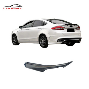 Auto Accessories Modified Wide Body Small Body Kit Carbon Fiber Blade Spoiler For Ford 2013-2018 Mondeo