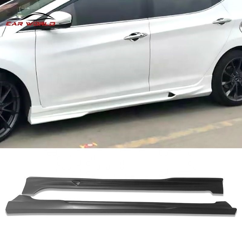 Front Lip for Hyundai Elantra 2012-2016 Car Body Kits Side Skirts Rear Diffuser Lip with Light ABS Material Exterior Parts