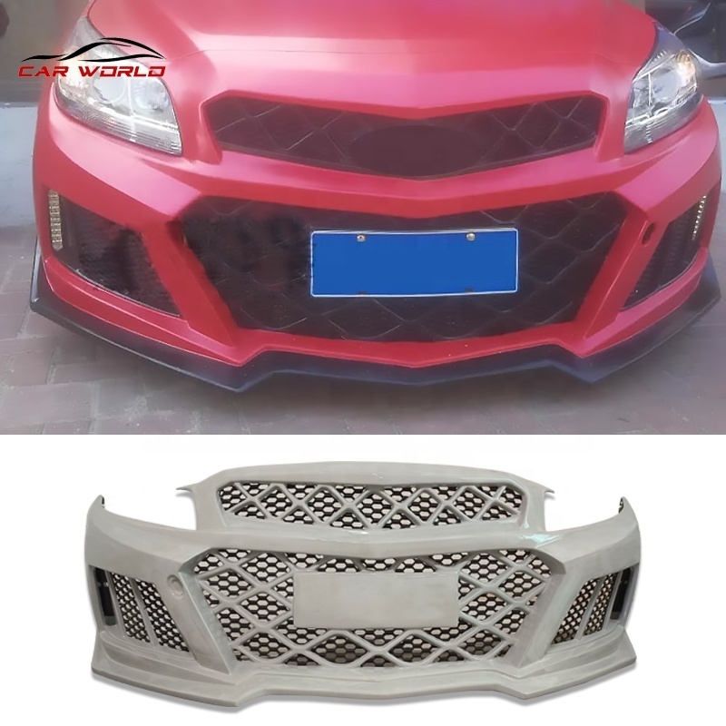 car facelift front bumper for chevrolet malibu 2012-2015 Conversion ZX Sports Style front bumper abs material car face kit