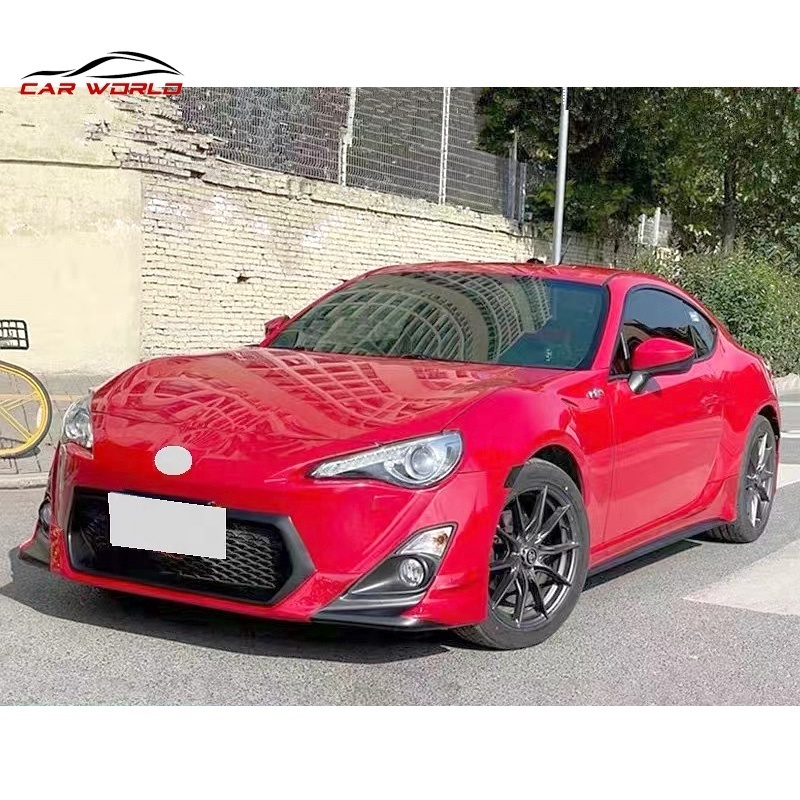 Carworld Car Body kit For Toyota GT86 TRD Style Front Lip Rear Lip Side skirts GT86 Car Kit ABS High Material