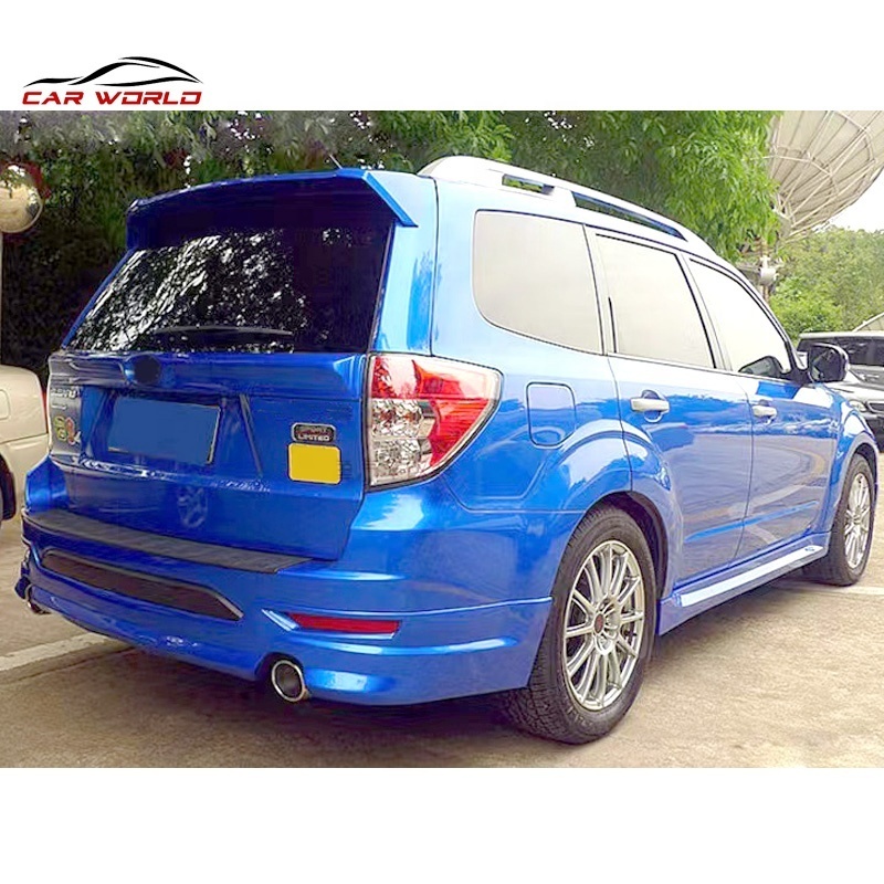 Car Body Kit For Subaru Forester sh5 2008 - 2012 Model Front Lip Rear Lip Side Skirts ABS Plastic High Material