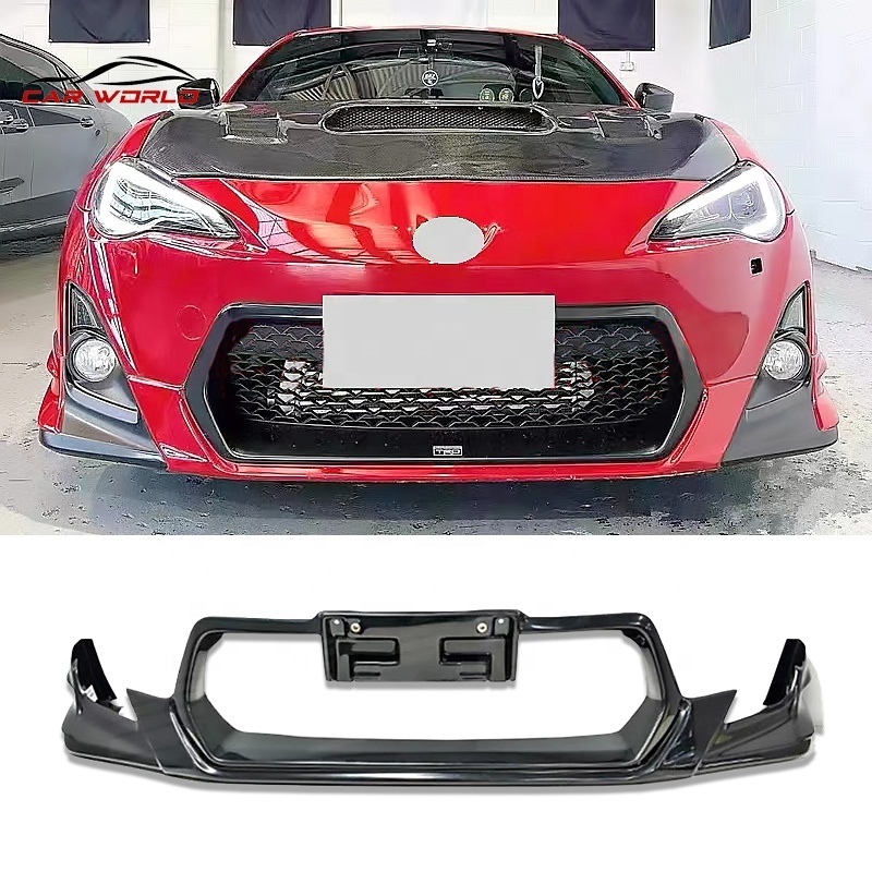 Carworld Car Body kit For Toyota GT86 TRD Style Front Lip Rear Lip Side skirts GT86 Car Kit ABS High Material