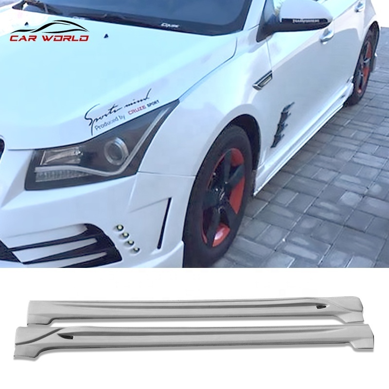 car facelift bumper for chevrolet cruze 2009-2015 conversion korea style front bumper with fog lamp rear bumper side skirts