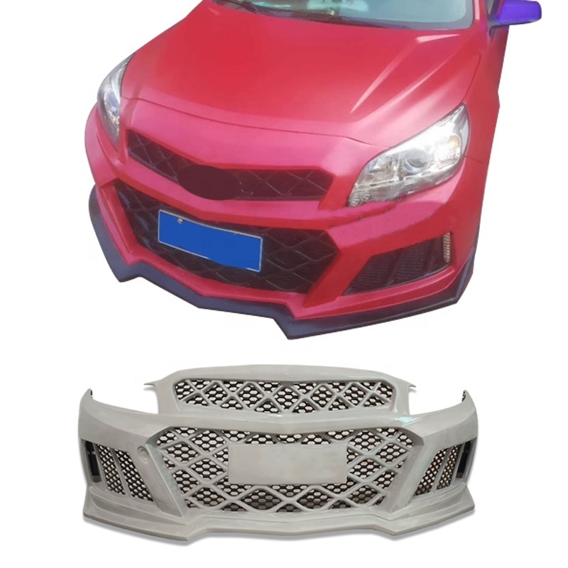 car facelift front bumper for chevrolet malibu 2012-2015 Conversion ZX Sports Style front bumper abs material car face kit