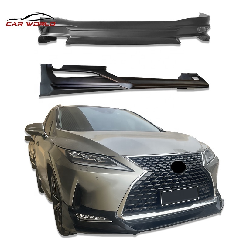 Whole Body Kits For 2020-2023 Lexus RX350 RX450 ABS Material For Lexus RX Car Front Lip Rear Lip  Car Accessories Exterior Parts