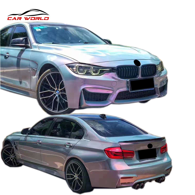 Car Body Kit For BMW 3 Series F30 F35 2012-2017 Bodykit upgrade  M3 Style PP Front Rear Bumper Side Skirts Exterior Accessories