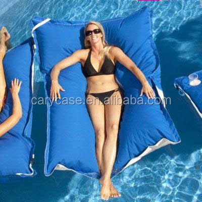 Pacific oversized lounge chair, water pool floating beanbags, swimming pool bean bag lounge