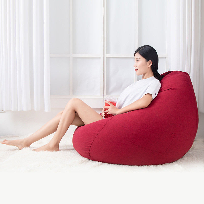 Lazy sofa cover bean bag sofa removable and washable liner beanbag chair