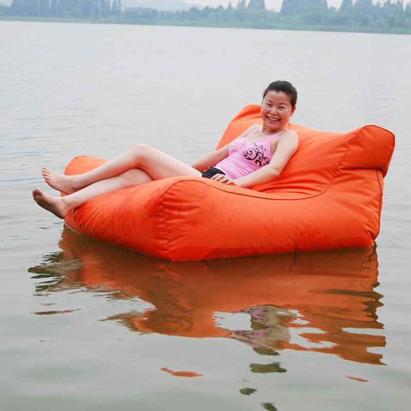 WATER float summer bean bag chair, pool beanbag chair,swimming bean bag beds