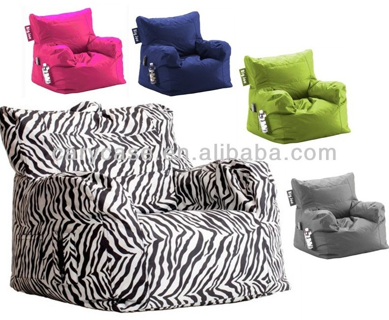 Comfort Research Big Joe Dorm Bean Bag Chair - zebra