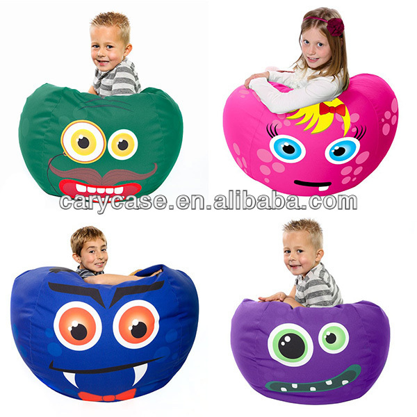 Owl design children bean bag chair, Junior cozy beanbag seat cushion