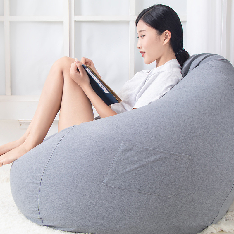 Lazy sofa cover bean bag sofa removable and washable liner beanbag chair