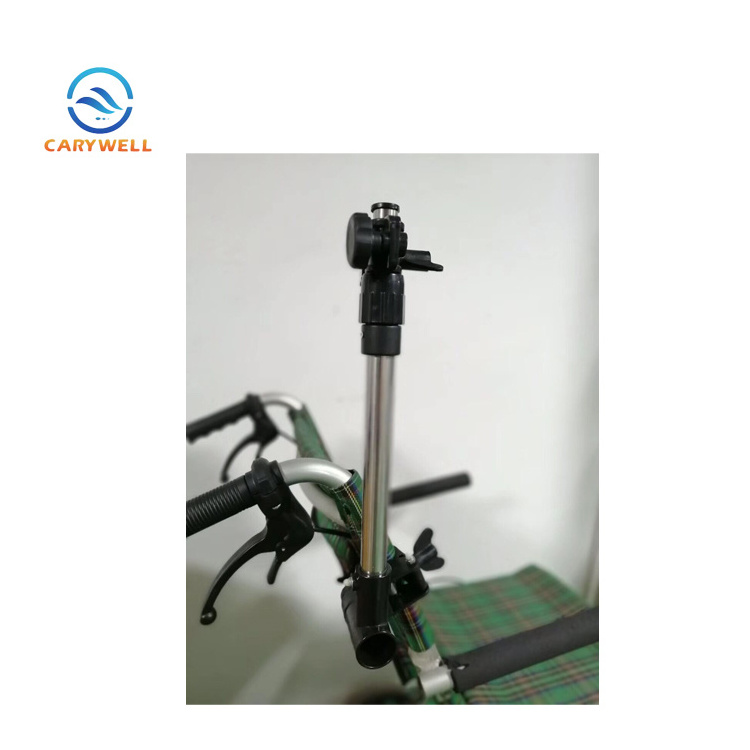 China Manufacturer Wheelchair Accessory Umbrella Support For Wheelchair