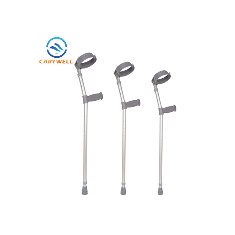 Rehab Aluminum Canadian Elbow Crutches For Disabled