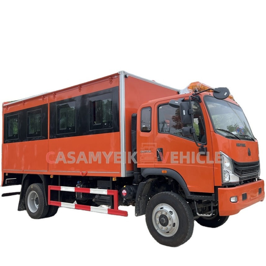 High quality 4x4 mobile repair workshop service station truck maintenance service vehicle for sale