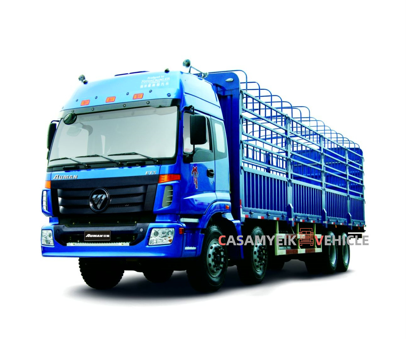 Brand new FOTON 8x4 fence cargo truck for transportation