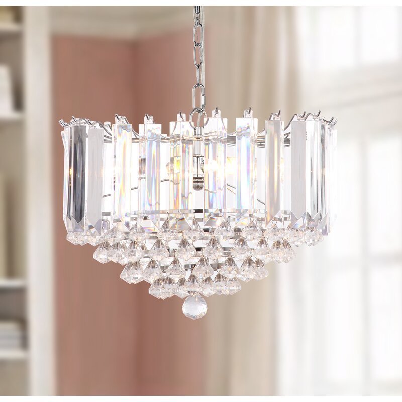 Pendant lamp Lighting Chandelier Crystal Chandelier E12 bulb crystal for hotel living room