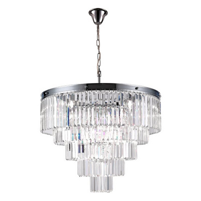 Meelighting Luxury Modern Crystal Chandeliers Lighting Contemporary Pendant Chandelier Ceiling Lamp Lights Fixture 5-Tier