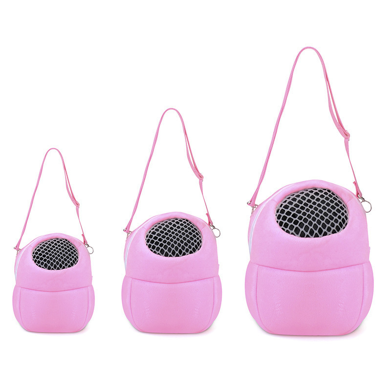 Pet backpack Go out portable squirrel Chinchilla Guinea pig cotton nest mesh breathable hamster shoulder bag