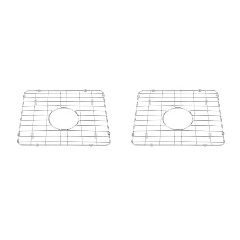 High Quality 304 Steel Stainless Grid For Double Bowl Kitchen Sink