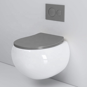 Wholesale Ceramic WC Modern Bathroom Furniture Wall Hung Toilet