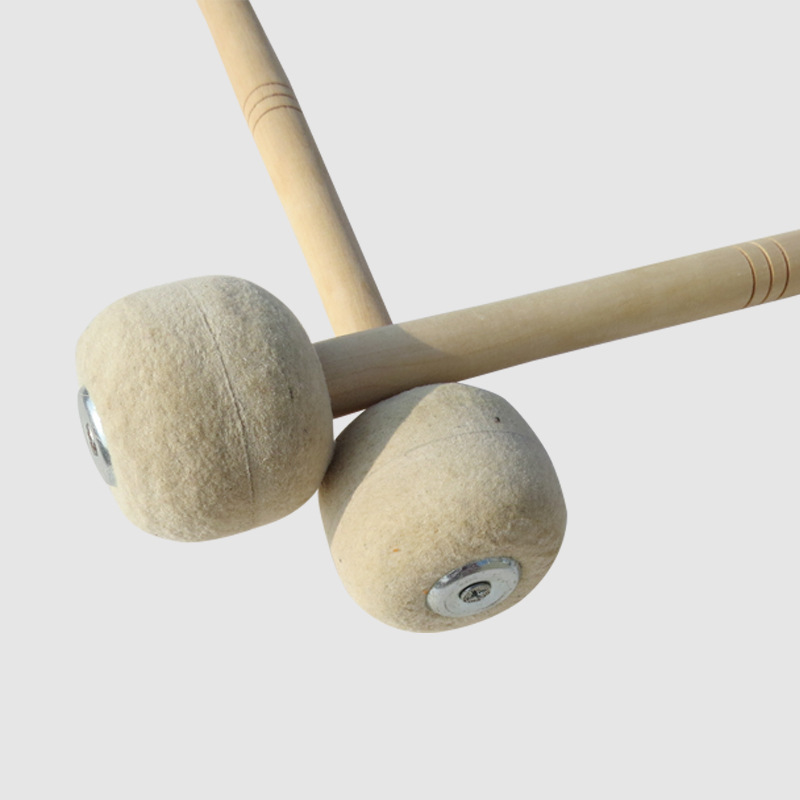 Drum Mallets Sticks Marching Bass Felt Head Drumsticks Timpani Mallet Beater