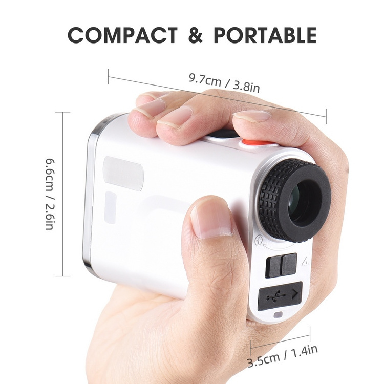 700m Golf Rangefinder Distance Meter Speed Tester Range Finder Digital Hunting Measurement Monocular Telescope Rangefinders