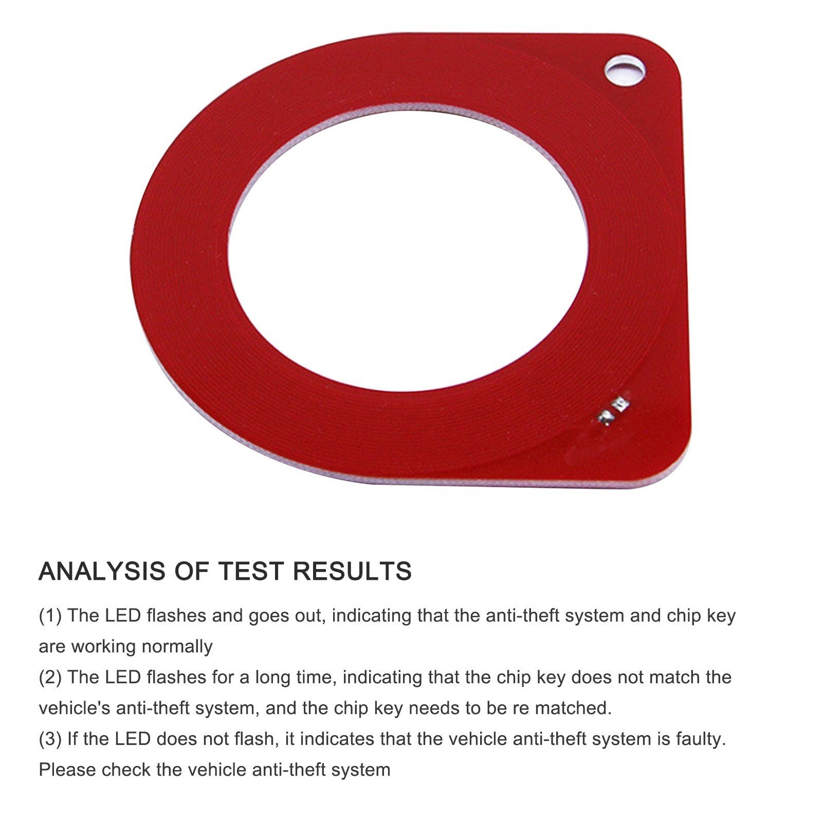 Car Key ECU Test Coil Automotive ECU Induction Signal Detection Card Theft Coil Detection Tool