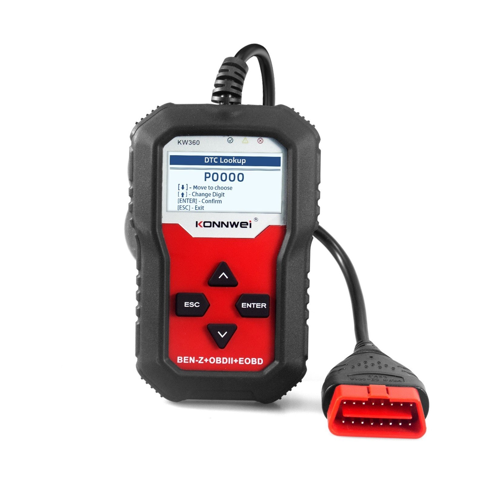 OBDII Scanner Code Reader Engine Fault Reader Tire Pressure Monitoring Car Diagnostic Scanner Tool Replacement for Mercedes All