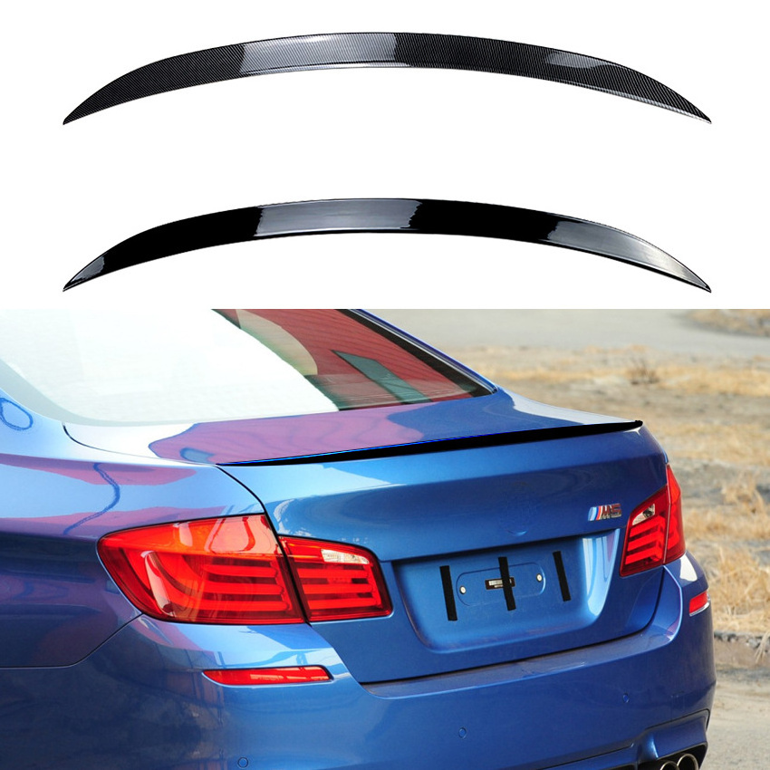 1PC M5 Style For BMW 5 Series F10 520i 525i 2011-2017 Rear Trunk Spoiler Wing ABS Tail Trunk Lip Body Kit Tuning