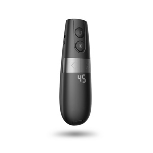 H101 Remote Control Wireless Pointer Digital Presentation Pen 2.4G Wireless Multifunctional Presenter PowerPoint Clicker Black