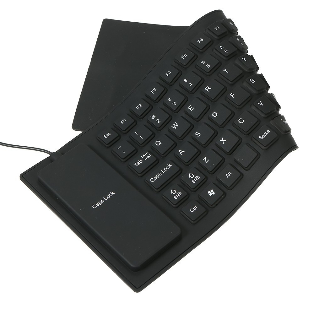 85 Keys Flexible Keyboard USB Interface Foldable and Portable Dustproof Waterproof Quiet