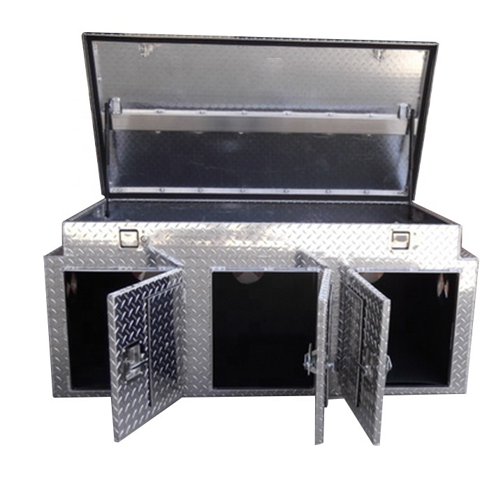 Dog cage aluminum alloy durable truck dog box