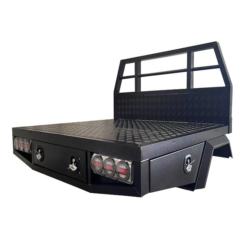 4x4 WD Canopy Ute Truck Tray  Aluminum Alloy Pickup Toolbox Ute Canopy