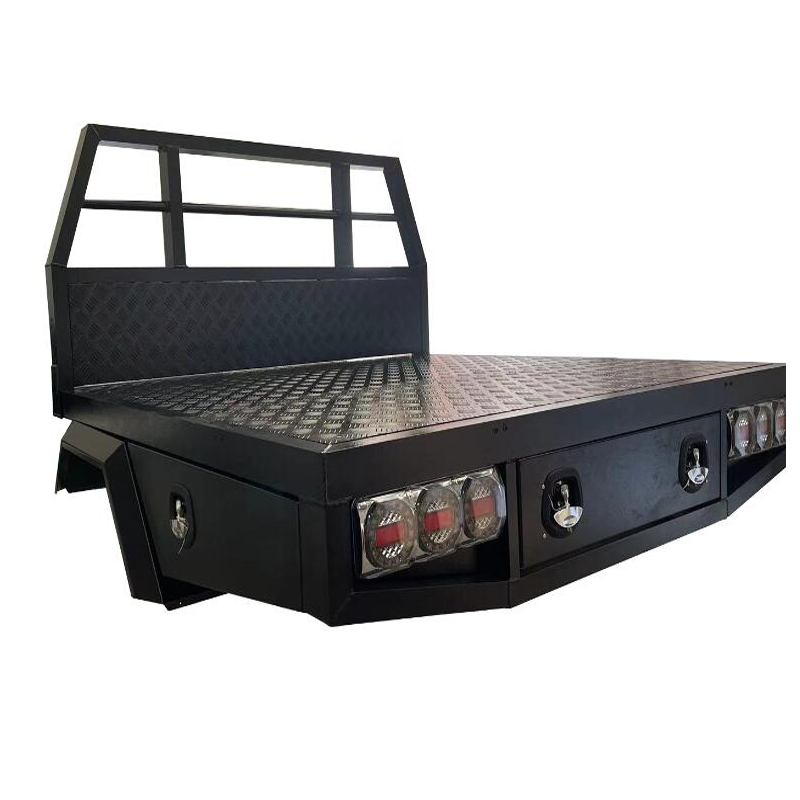 4x4 WD Canopy Ute Truck Tray  Aluminum Alloy Pickup Toolbox Ute Canopy