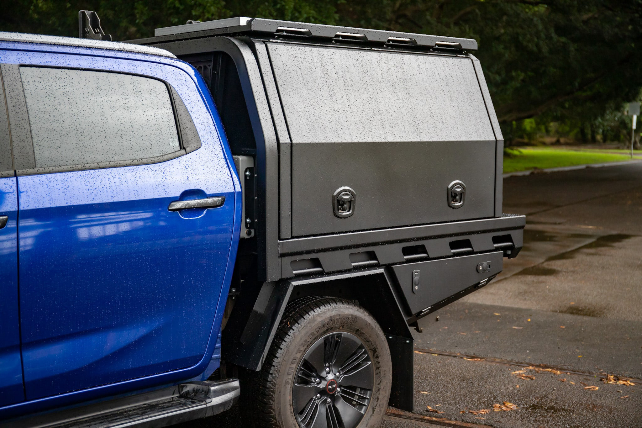 Aluminum Ute Canopy Tool Box 4X4WD Aluminum Truck UTE Tray pickup canopy