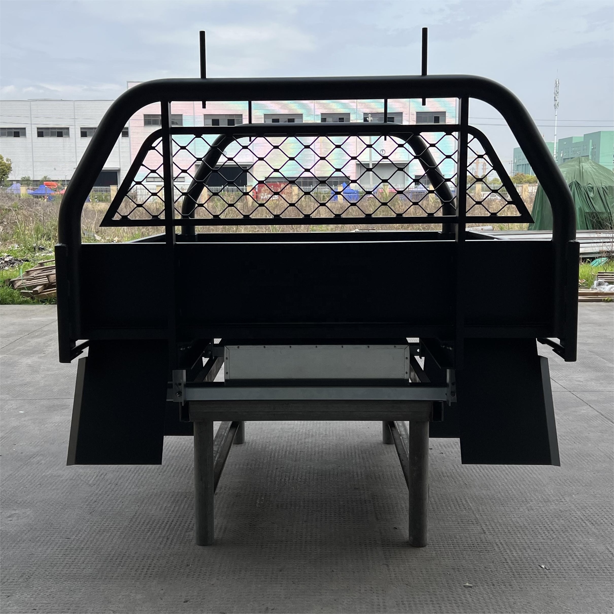 New Aluminum Alloy Ute tray with sideboard and toolboxes