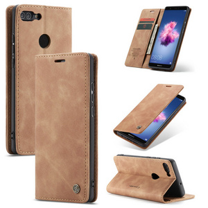 CaseMe Anti-Slip Design for Huawei P Smart Leather Flip Case Mobile Phone Cover for Huawei P Smart 2019 for iPhone 11 Phone Case