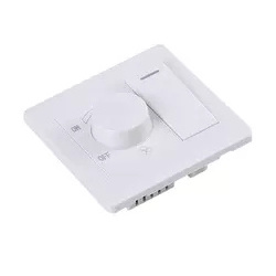 B1 smart fan dimmer 1 gang wall switch rotary knob electrical dimmer  light switch cover