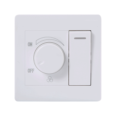 B1 smart fan dimmer 1 gang wall switch rotary knob electrical dimmer  light switch cover