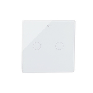 US EU Smart Wifi Wall Touch Switch 1/2/3 Gang Glass Panel light Switch Interruptor inteligente smart switch