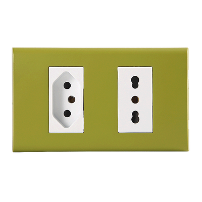 British Standard  Colorful Wall Switch Socket  Stable Work electrical 13A Italy Plug Socket