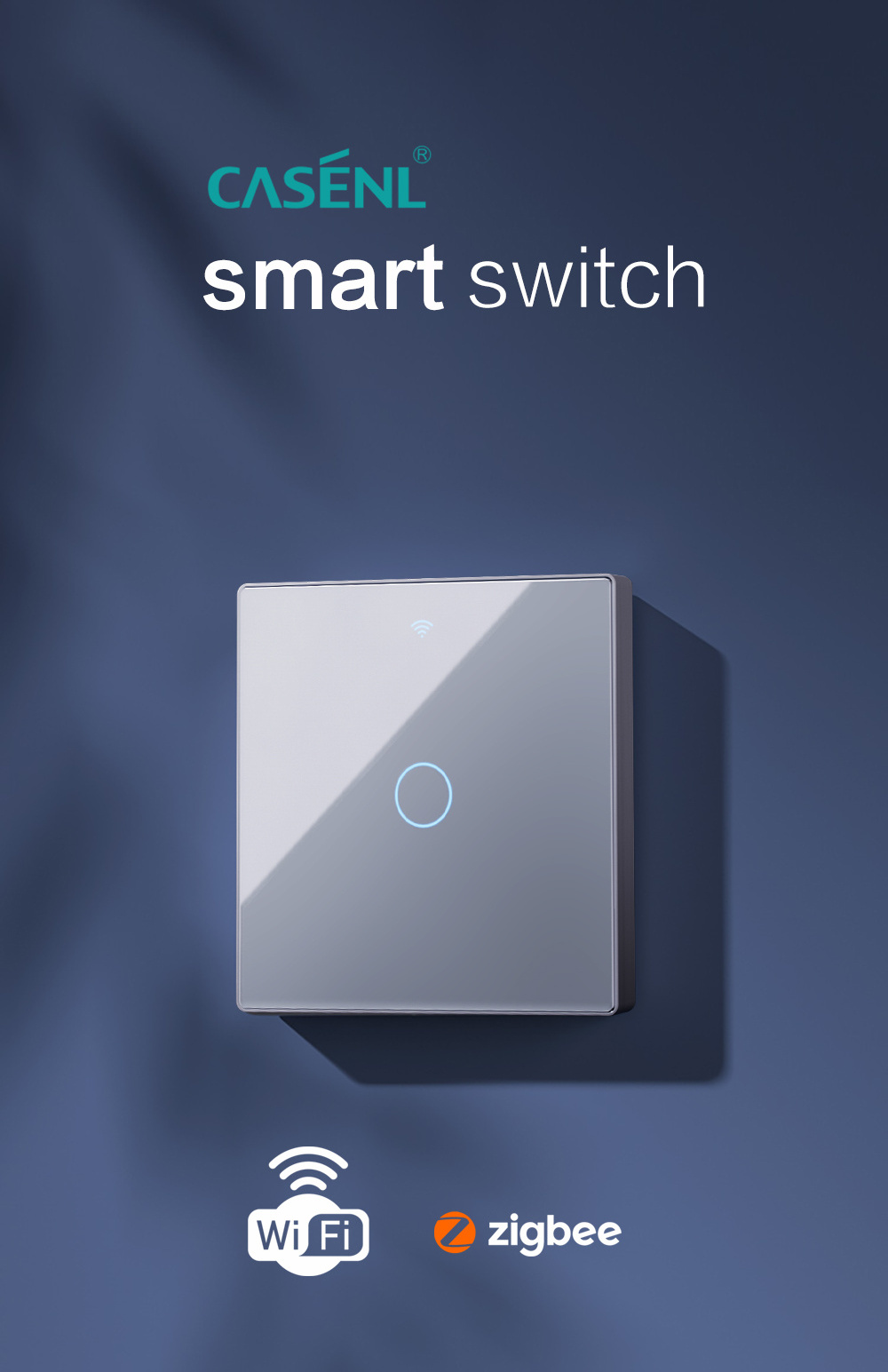 US EU Smart Wifi Wall Touch Switch 1/2/3 Gang Glass Panel light Switch Interruptor inteligente smart switch