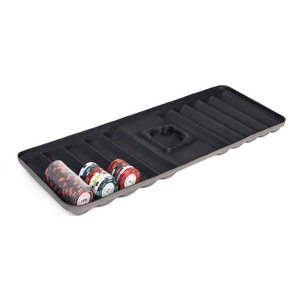 Custom Table EVA Insert Poker Chips Tray Black Holder