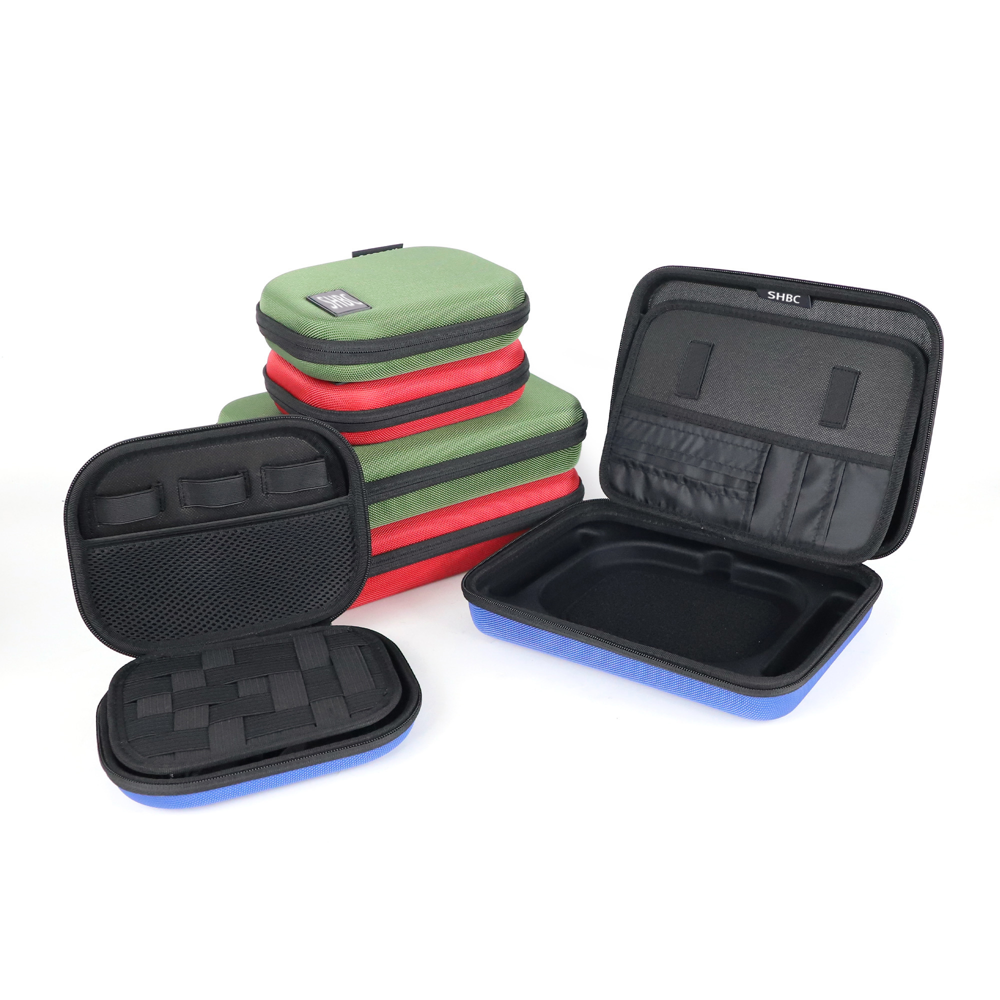 Factory Production Custom Waterproof Hard EVA Tool Foam Carry Case Box With Handle