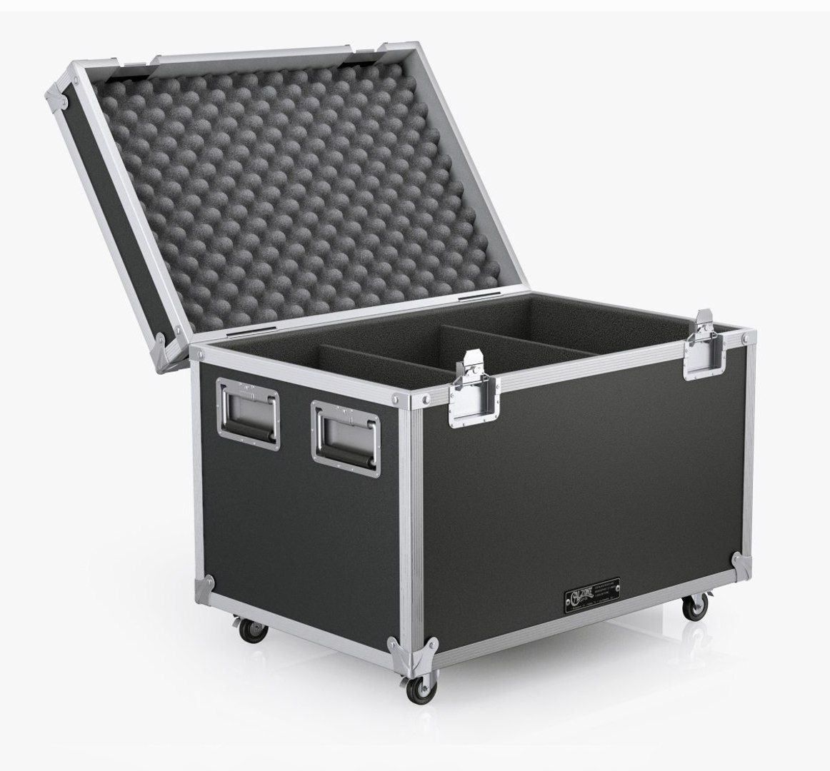 Custom Locking Aluminum Tool Carry Hardware Flight Foam Cases with Drawer for Equipment